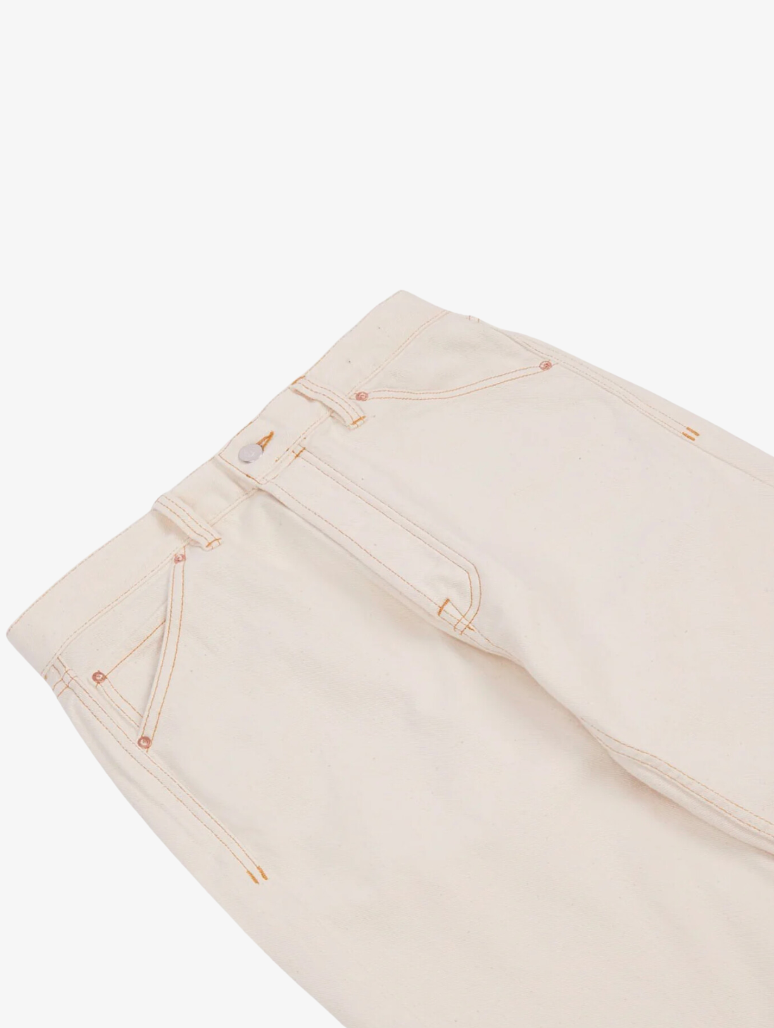 Drake's - 5-Pocket Japanese Selvedge Denim Ecru