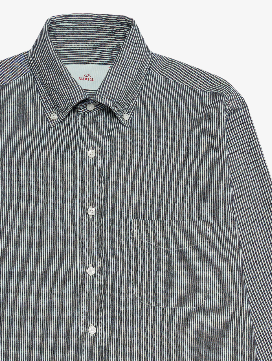 SHATSU - Ichi Cotton Denim Stripe