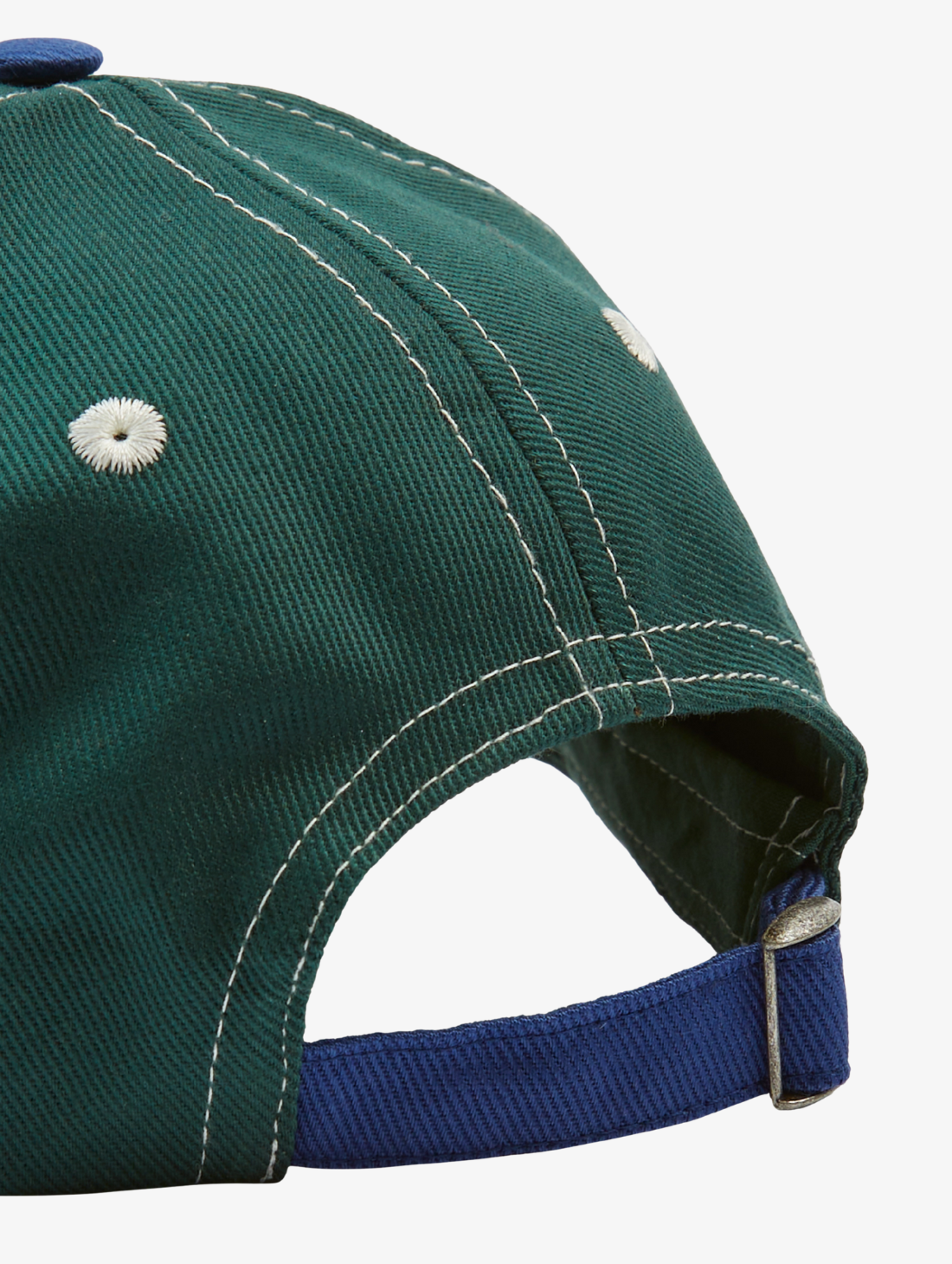 Drake's - 'D' Knitted Applique Baseball Cap