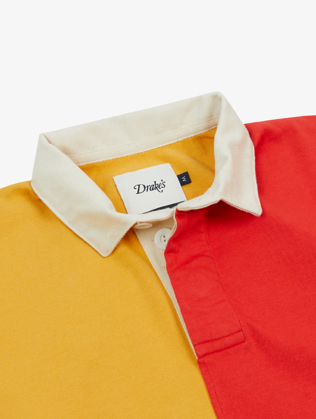 Drake's - Paneled Rugby Shirt