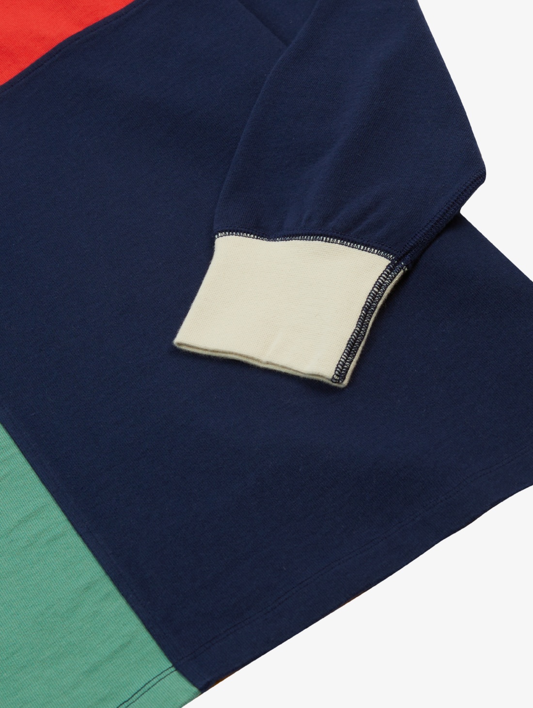 Drake's - Paneled Rugby Shirt