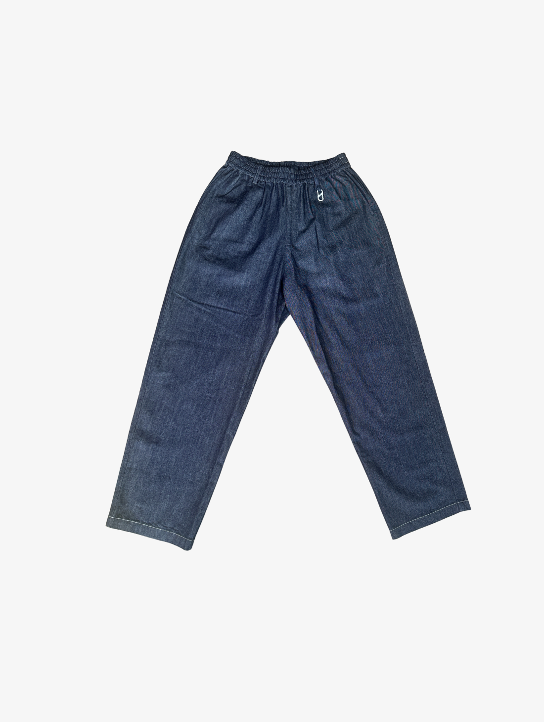 AOAP - Denim Easy Wide Pants