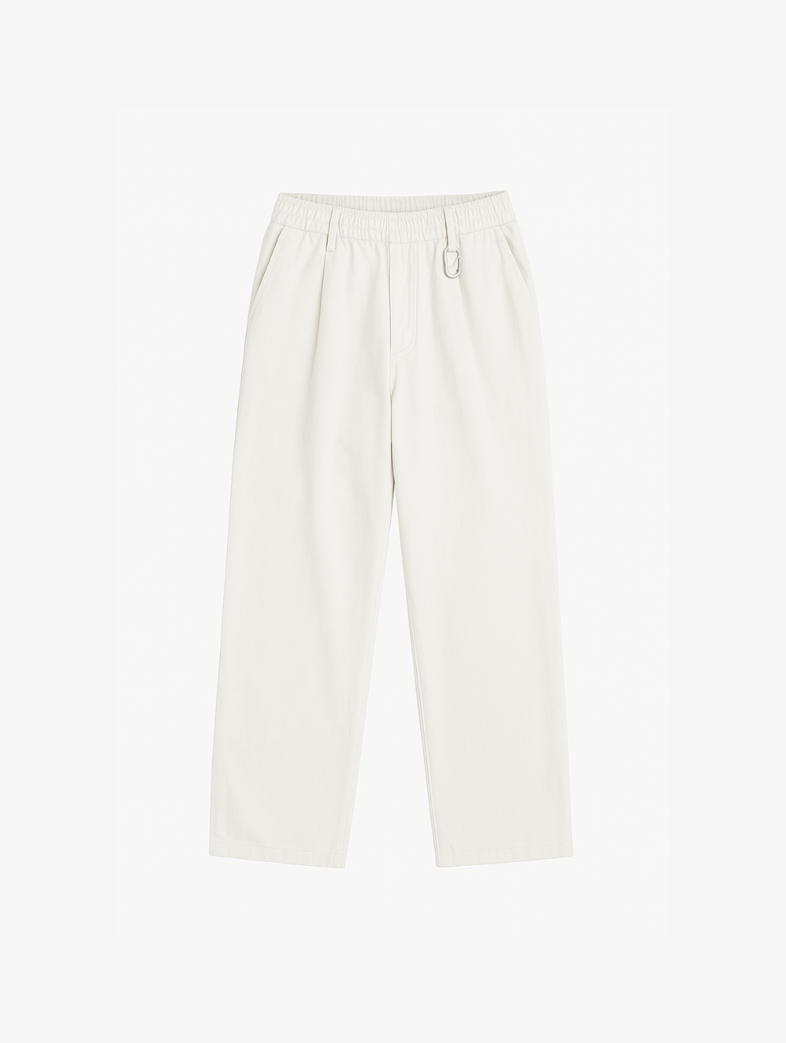 AOAP - Denim Easy Wide Pants - Off-White