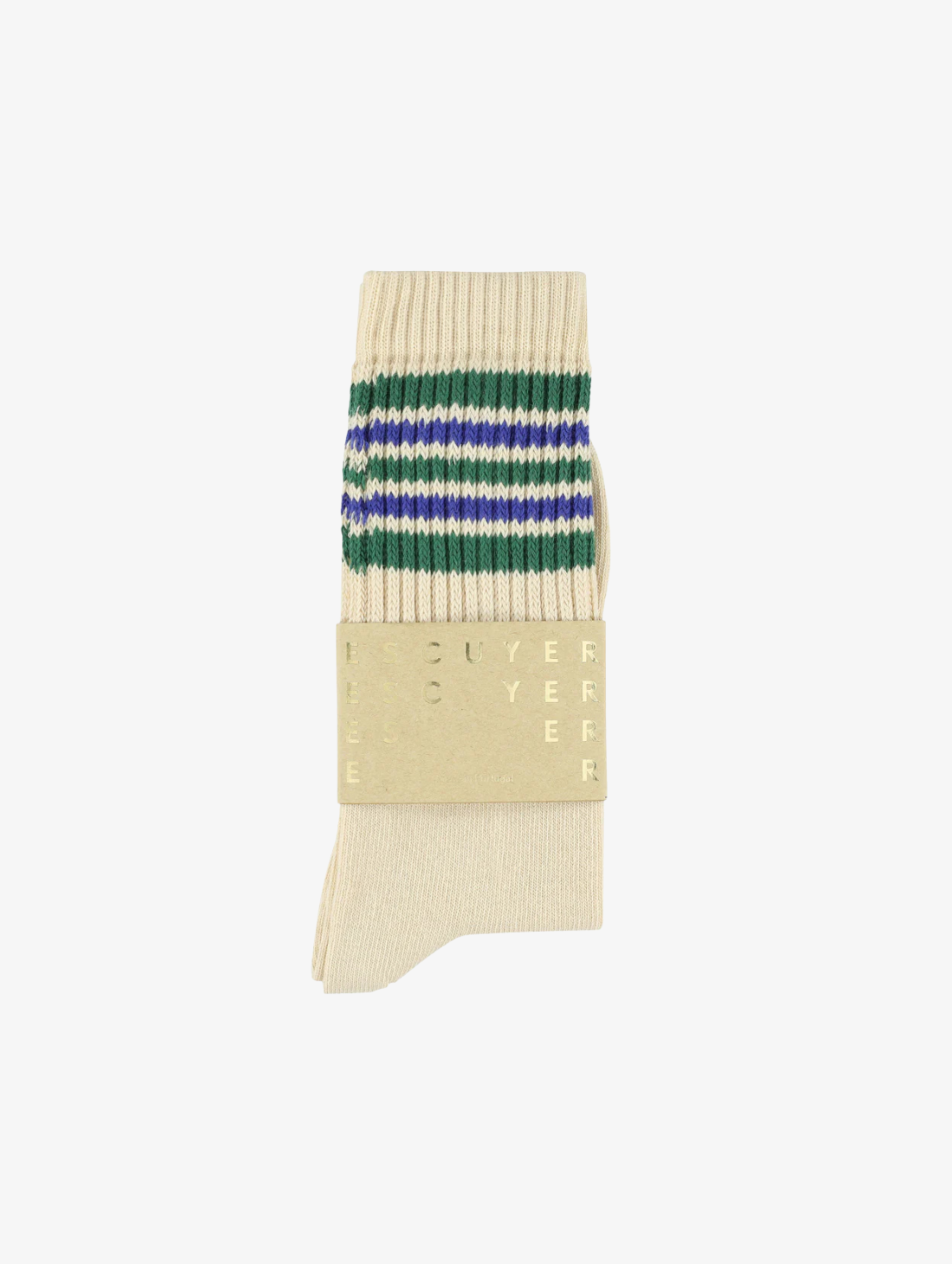 Escuyer - 5 Stripes Crew Socks