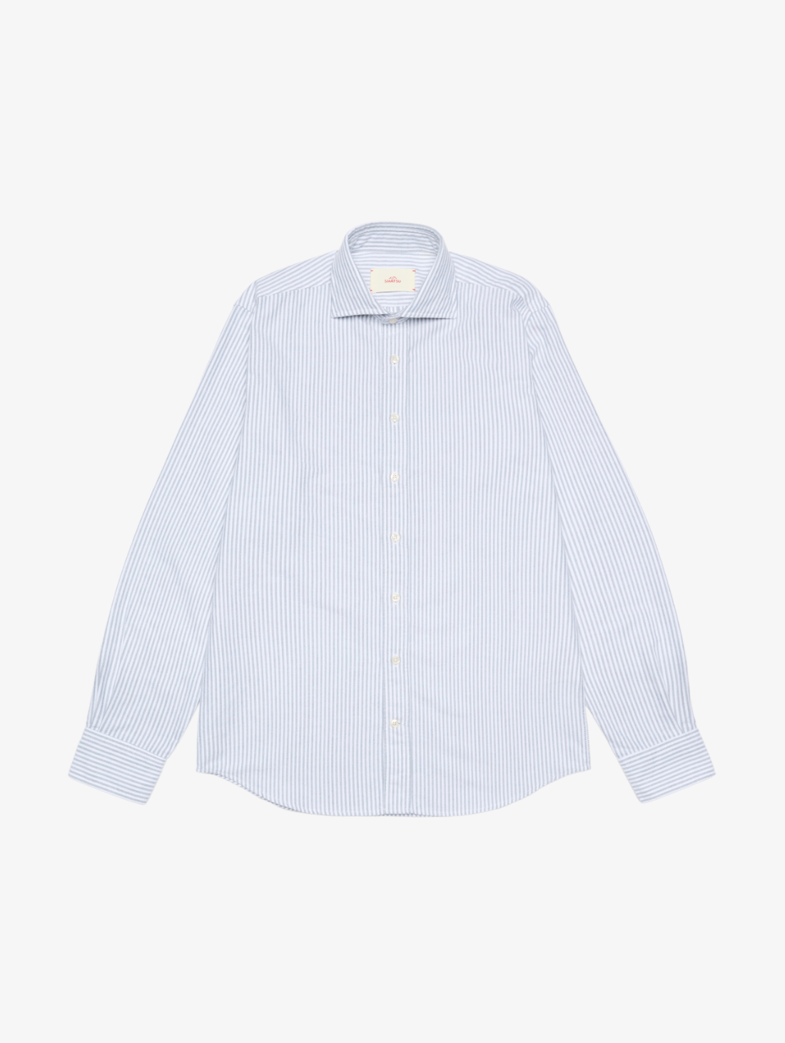 SHATSU - Ni cotton brushed oxford small stripe