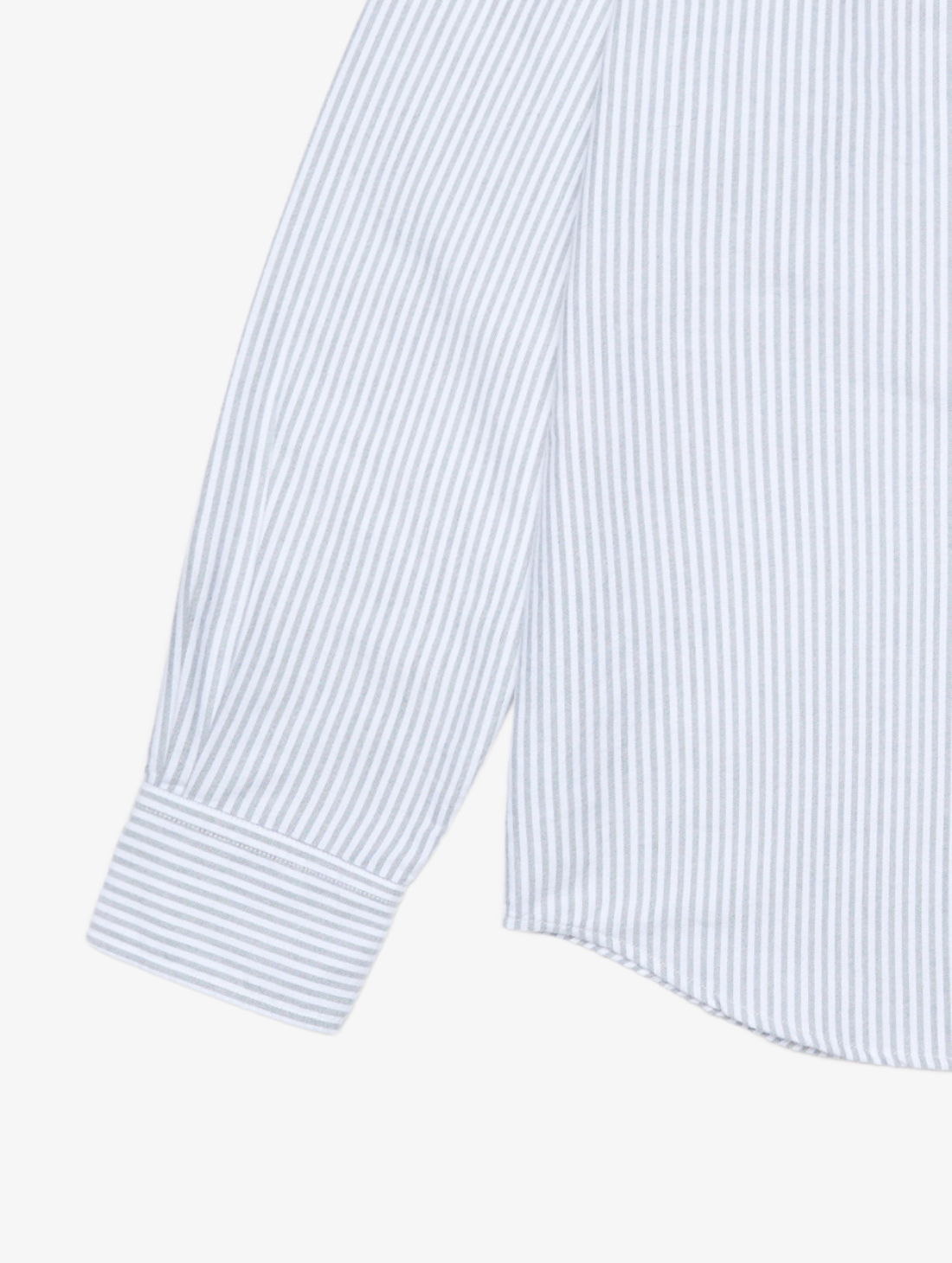 SHATSU - Ni cotton brushed oxford small stripe