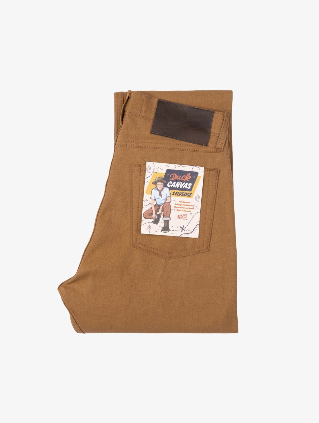 Naked & Famous - True Guy Duck Canvas Selvedge