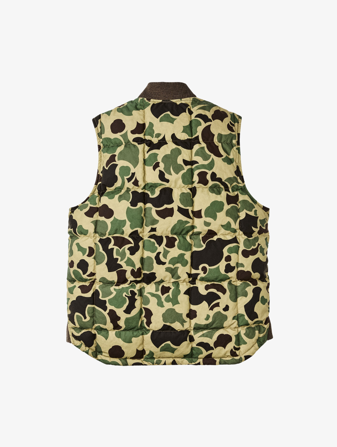 Filson - Waxed Down Vest - Shrub Camo