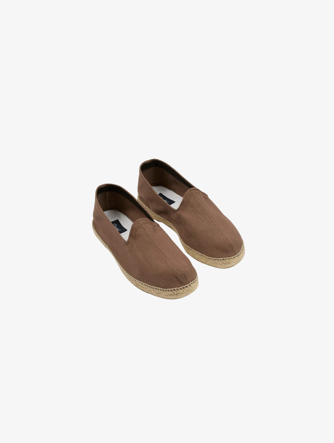 Drake's - Cotton Herringbone Espadrilles
