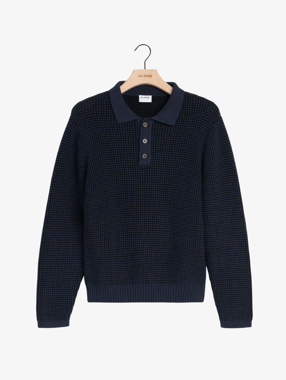 J.C. RAGS - Longsleeve Polo