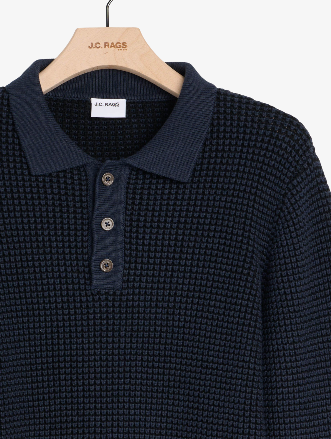 J.C. RAGS - Longsleeve Polo
