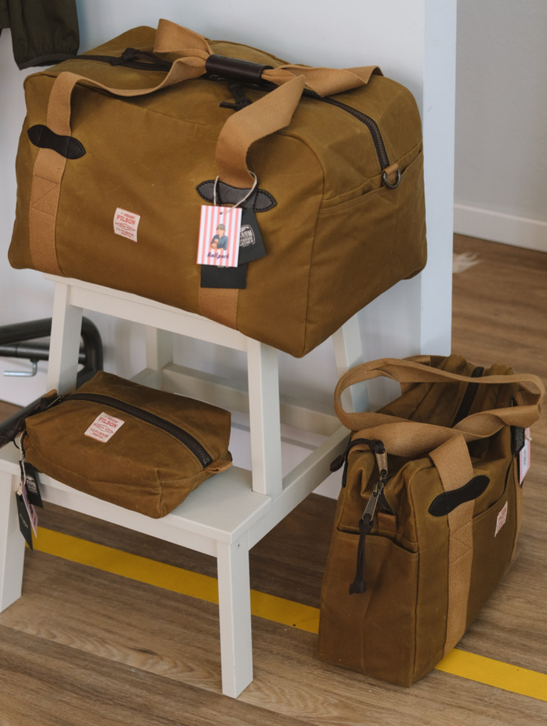 Filson - Tin Cloth Tote Bag with Zipper