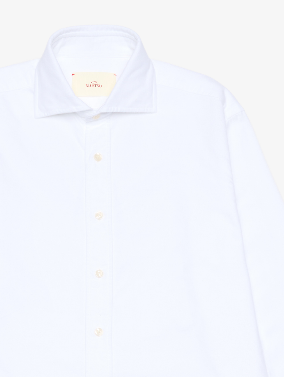 SHATSU - Ni cotton brushed oxford solid