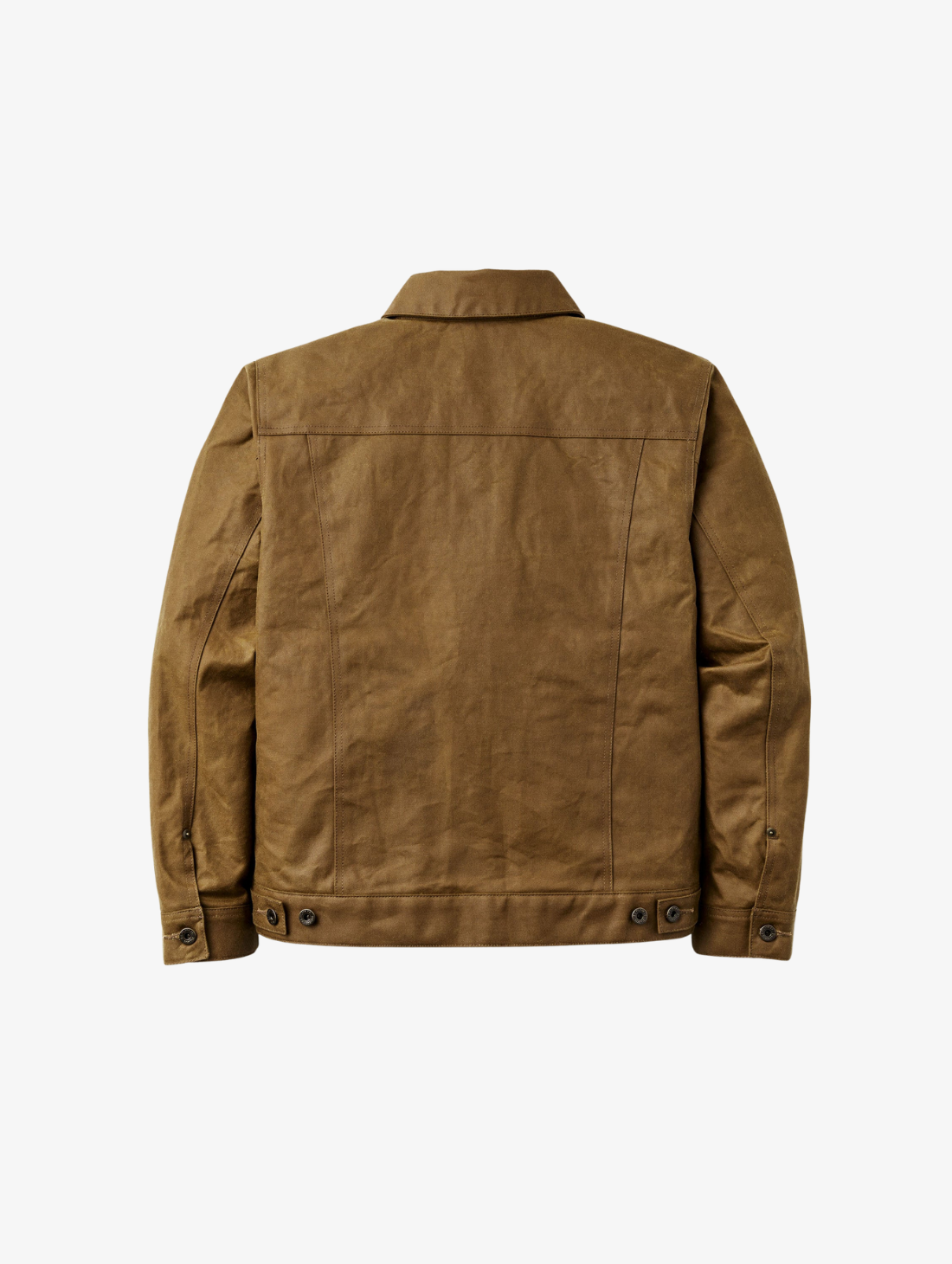 Filson - Tin Cloth Short Lined Cruiser Jacket - Dark Tan