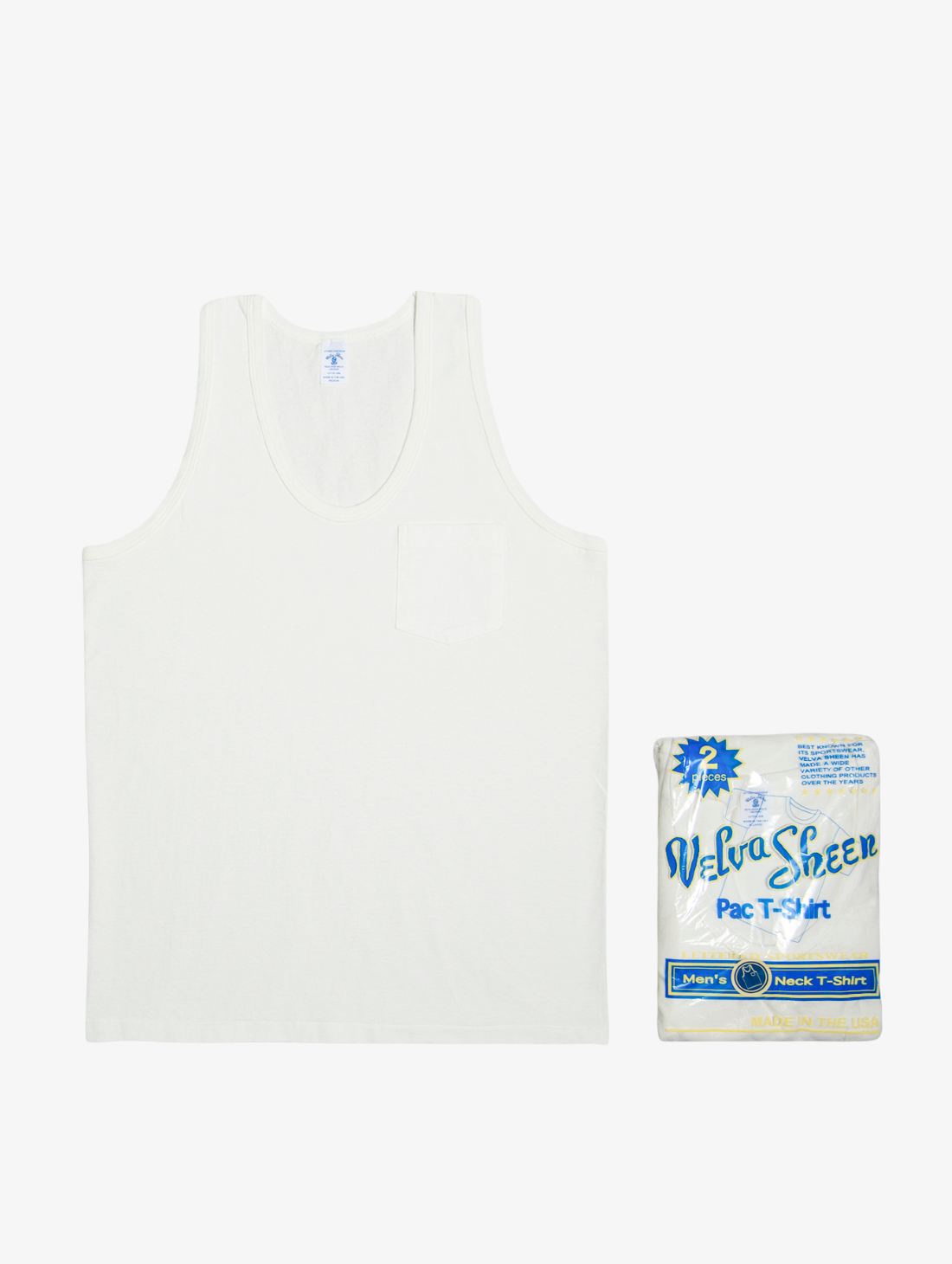 Velva Sheen - 1Pac Rib Tank Top