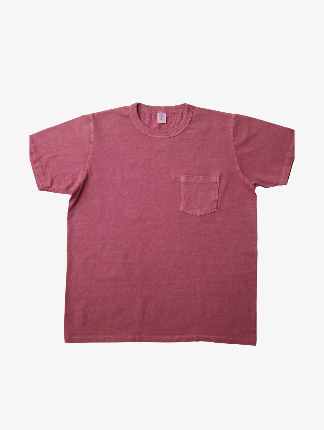Velva sheen - Pigment S/S Tee W pocket - Regal Purple