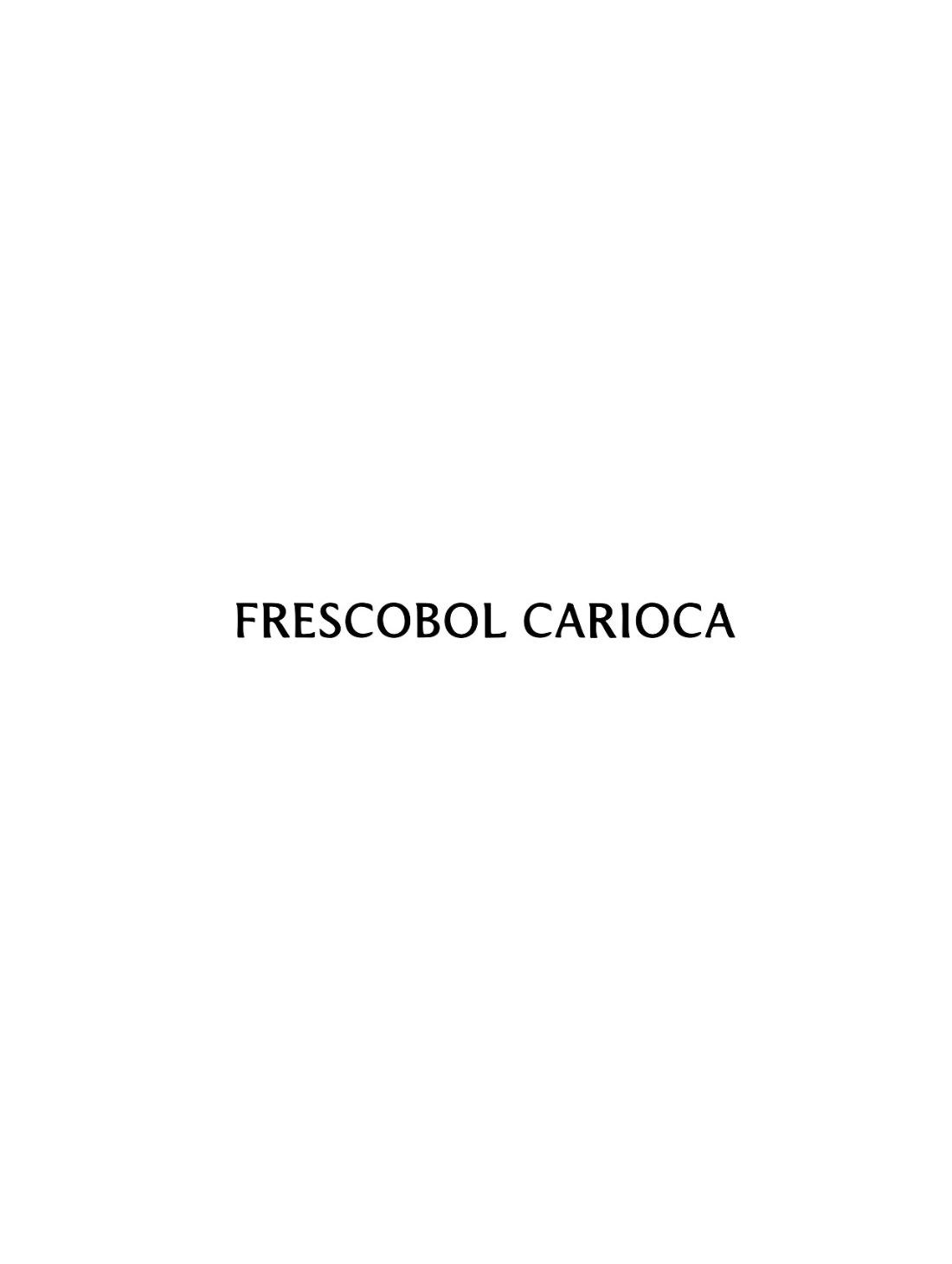 Frescobol Carioca