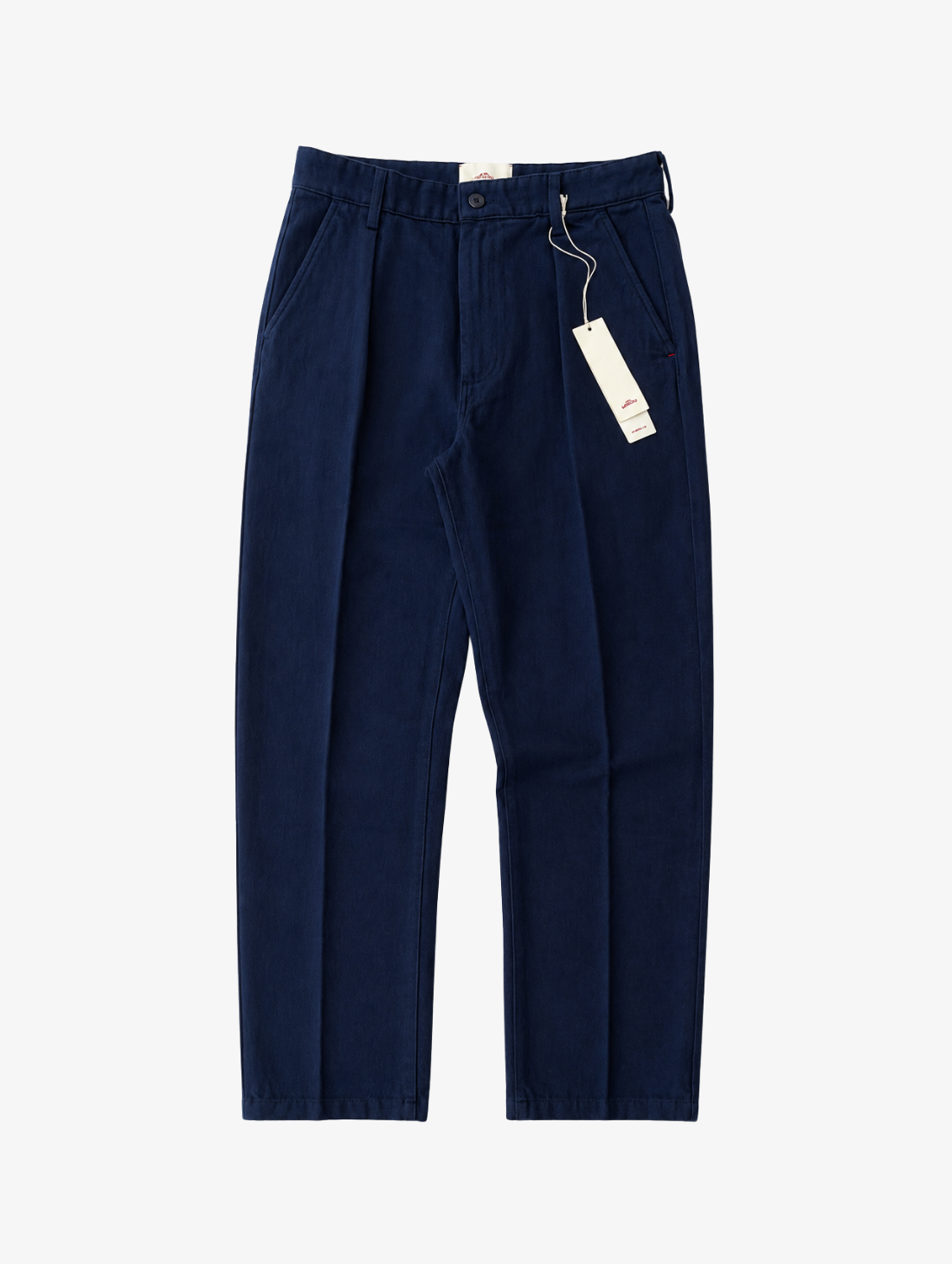 SHATSU x Dimi Jeans - Kyu Pleated Pants - Navy Cotton Wa-Shi Twill