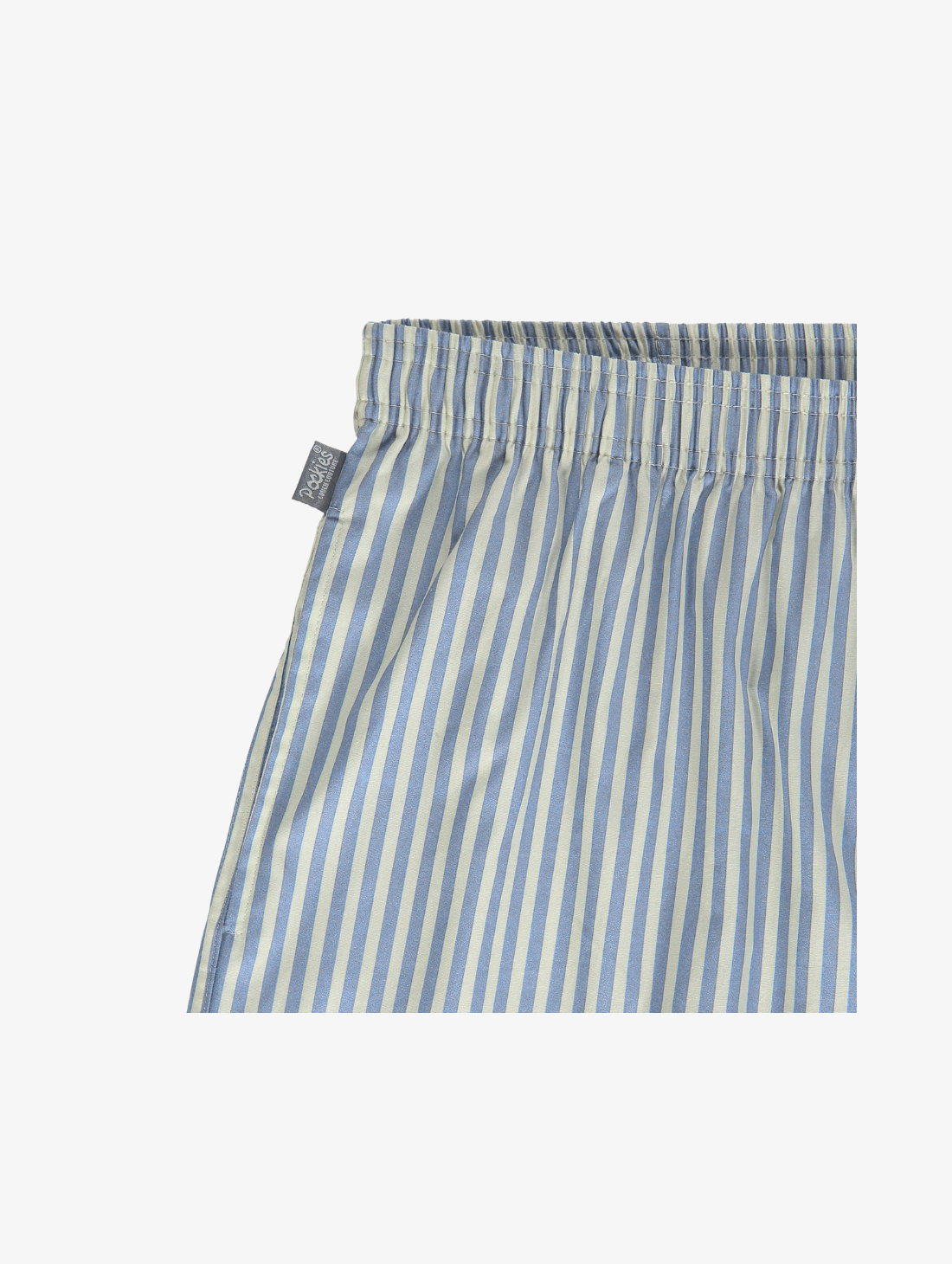 Pockies - Boxershort Ice Blue Striped