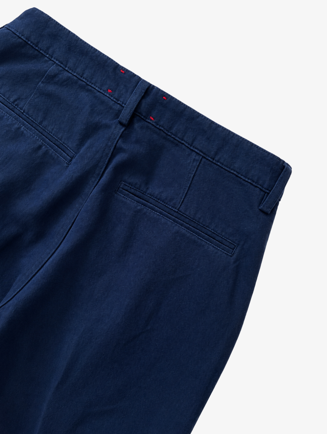 SHATSU x Dimi Jeans - Kyu Pleated Pants - Navy Cotton Wa-Shi Twill
