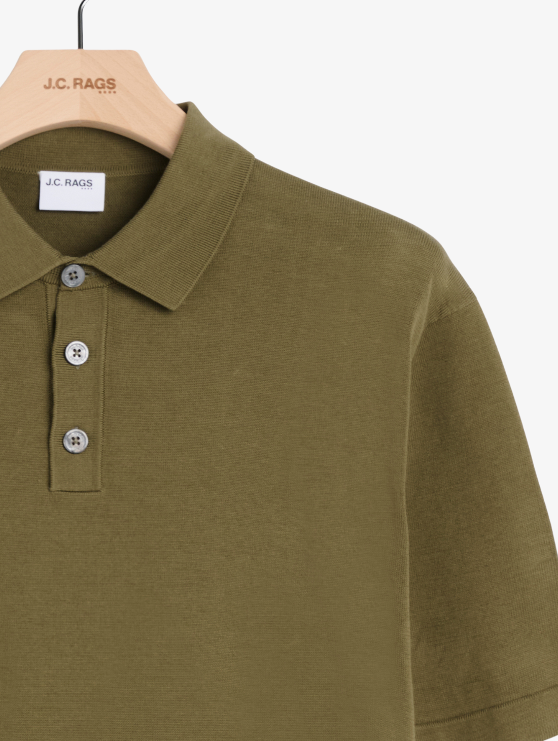 J.C. RAGS - Knitted Polo