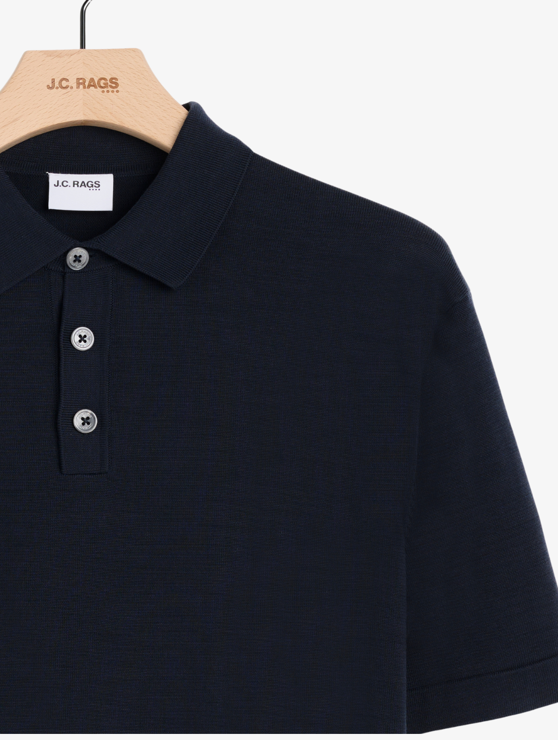 J.C. RAGS - Knitted Polo