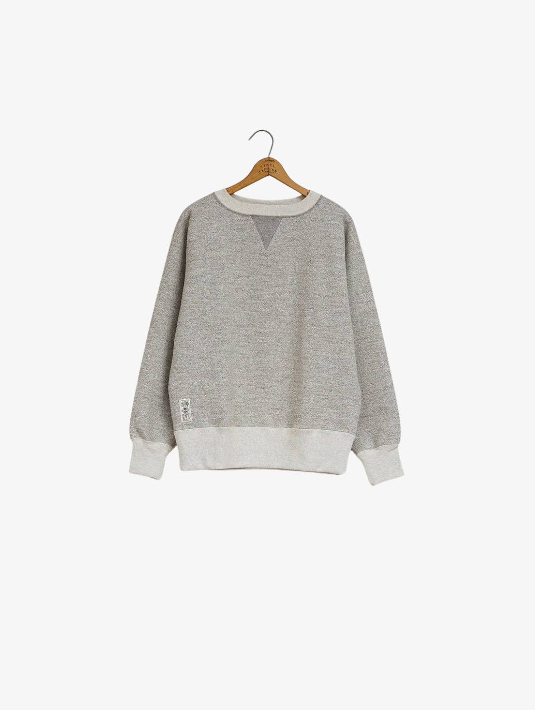 Nigel Cabourn - Classic 50er Jahre Rundhals-Pullover - Grau