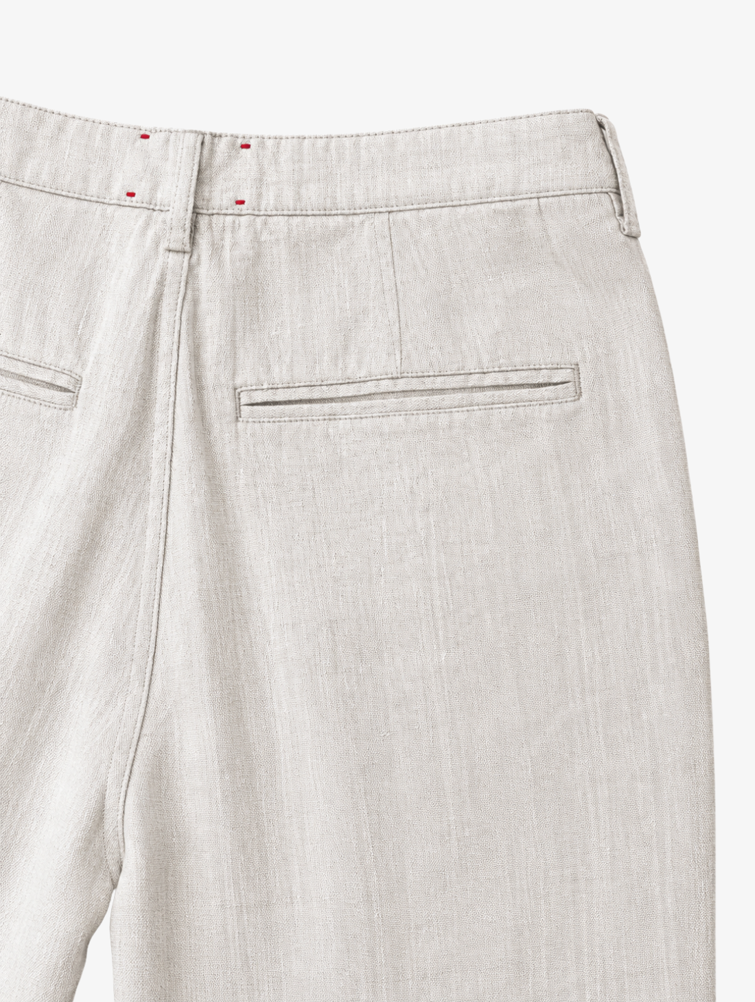 SHATSU x Dimi Jeans - Kyu Bundfaltenhose - Natural